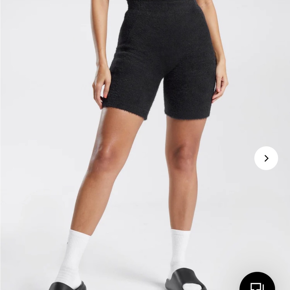 Gymshark whitney eyelash knit shorts